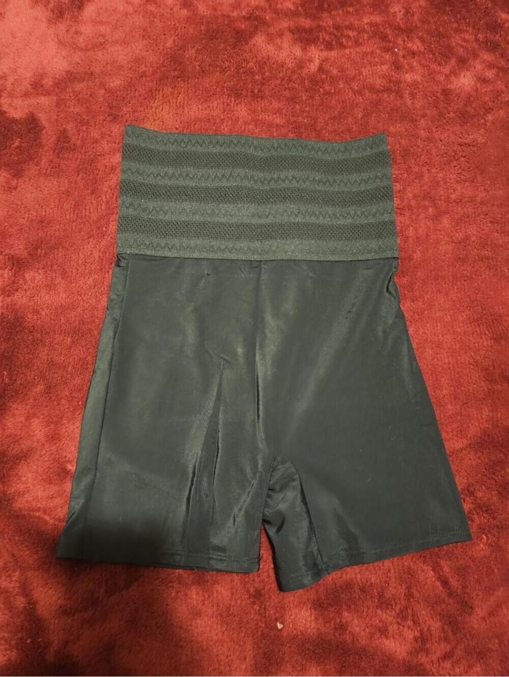 Marilyn Monroe Black High-Waist Shaping Shorts